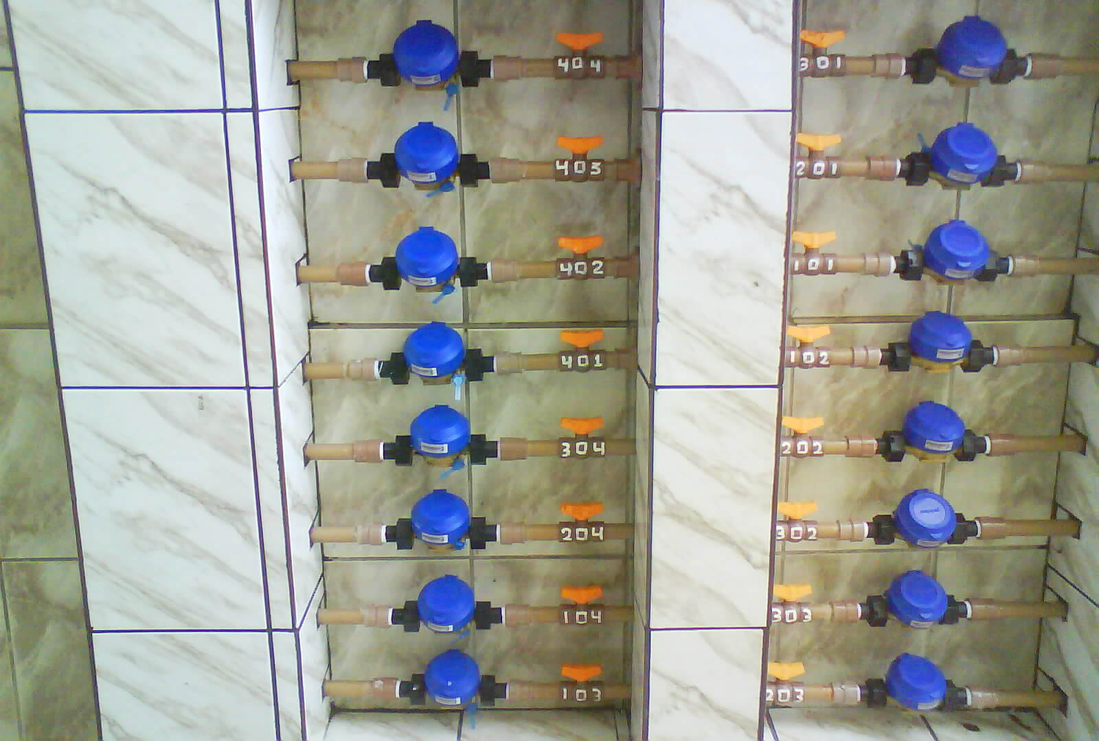 Hidrometros individuais